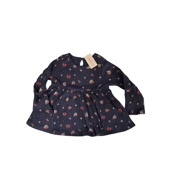 NWT Garanimals Toddler Girls Baby Doll Pointelle Top with Long Sleeves Size 5T - Picture 2 of 5